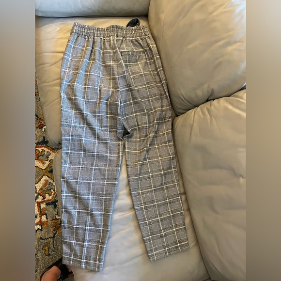 Gap grey patterned work pants size 6 - Picture 2 of 4